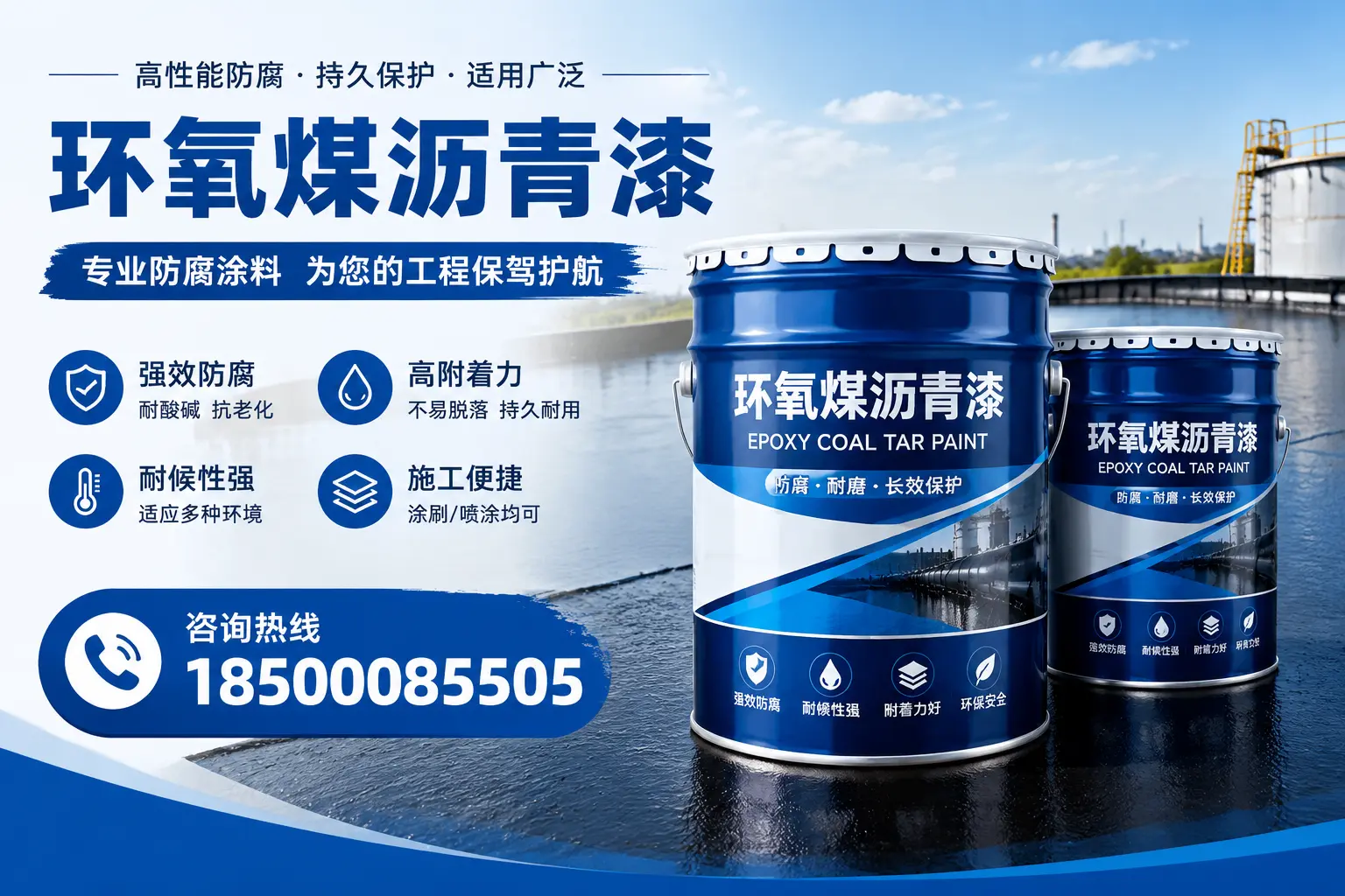 环氧煤沥青漆与其他漆类的比较，太原用户的选择依据