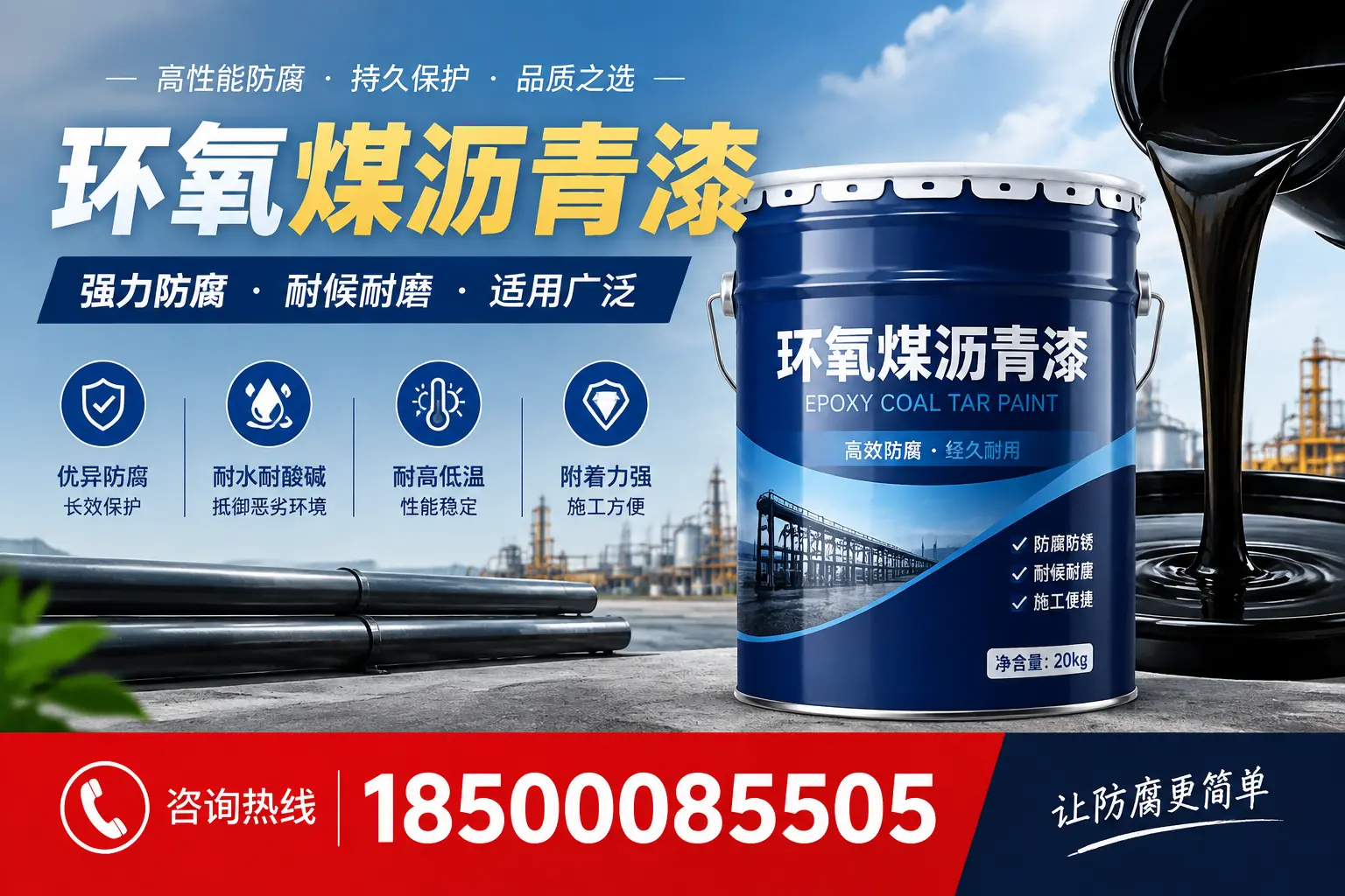 环氧煤沥青漆在不同气候条件下的表现分析，太原适用性