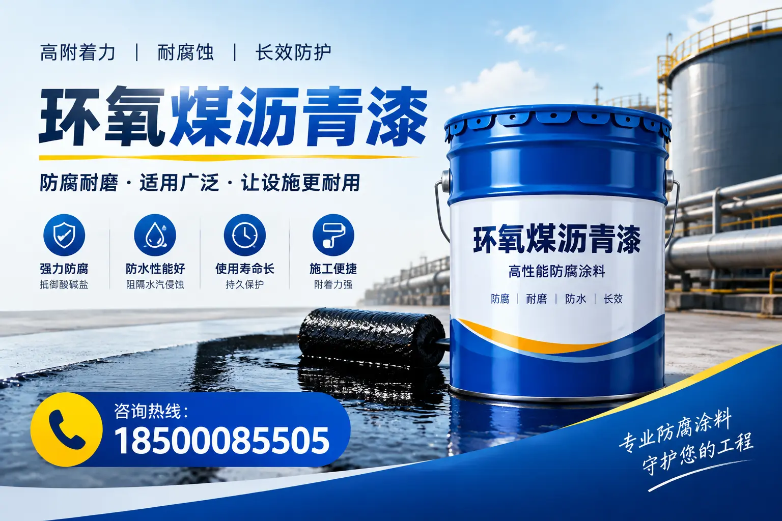 环氧煤沥青漆与其他涂料的对比分析，助力太原企业决策